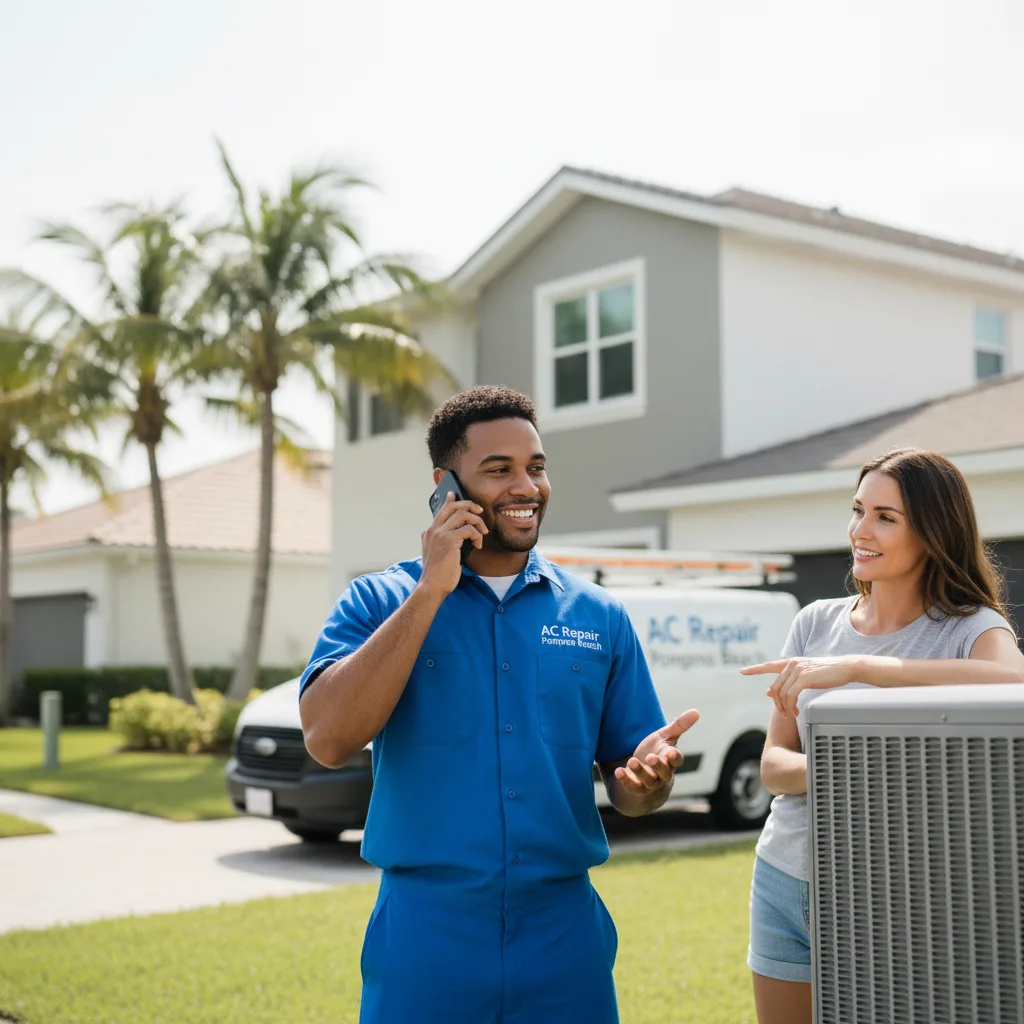 AC Repair Pompano Beach customer support in Fallbrook
